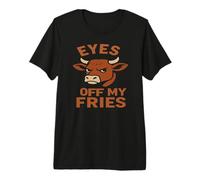 Ojos de mis Papas Fritas - Angry Bull Camiseta Premium