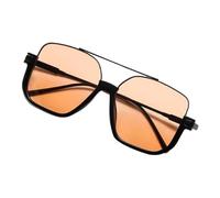 Ojos De Para Ojos De Mujer | Gafas Polarizadas Vintage De Con Protección UV | Bridge Opestramed Eye Protector Para Playa, Senderismo, Viajes Y, Tea Brown, riferimento alla