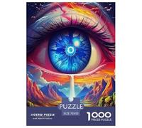 Ojos encantadores Rompecabezas 1000 Piezas Alumnos Artificiales Estéticos Y Desafiantes Decoración del Hogar Regalos para Mujeres, Regalos para Hombres para Adultos Y Niños Mayores 70x50cm/1000pcs