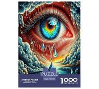 ojos encantadores Rompecabezas 1000 Piezas alumnos artificiales Estéticos Y Desafiantes Entretenimiento Creativo Regalo Para Familiares/Parejas Para Adultos Y Niños Mayores De 8 Años 70x50cm/1000pcs