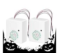 Ojos LED De Halloween 2 Piezas Decoración Espeluznante de Exterior con