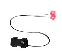 Ojos LED de Halloween - Ojos iluminados para calaveras y decoraciones, temporizador incluido | Ideal para exhibiciones encantadas, calabazas, esqueletos, tumbas, jardines, casas y eventos de Halloween