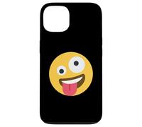 Ojos Locos Salvajes emocionados Emoticono de Cara Loca Carcasa para iPhone 13