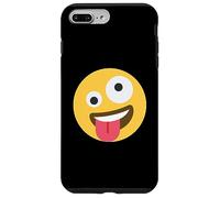 Ojos Locos Salvajes emocionados Emoticono de Cara Loca Carcasa para iPhone 7 Plus/8 Plus