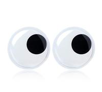 Ojos Móviles Autoadhesivos, 2 Piezas Grande Tamaños Ojos Móviles, Googly Ojose para Manualidades, Decoración Wiggle Eyes, para Scrapbooking, Accesorios de Manualidades, DIY Muñecas (15cm)