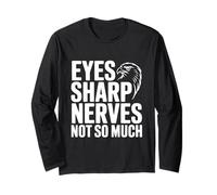 Ojos Nervios Agudos No Tan Divertido Amante Halcón Manga Larga