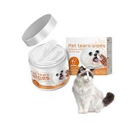 ojos para perros, 60 unidades, quitamanchas lágrimas para perros, paños naturales para ojos gato para eliminar las costras moco, suministros para mascotas para perros y gatos, manchas lágrimas