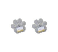 OJREEUB Juego de 2 piedras conmemorativas para perros o gatos, marcadores de tumba para exteriores, patio, porche, gato