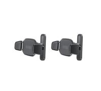 OJREEUB Juego de 2 soportes magnéticos para teléfono para gimnasio, fiestas, mujeres, hombres, refrigerador, fitness, 360 grados, ajustables