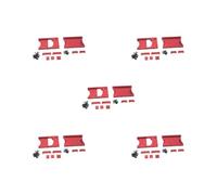 OJREEUB Juego de 5 piezas de metal para coche RC para D90 D96 1/12 Rock Hobby Car Parts Accesorios Soporte de montaje servo