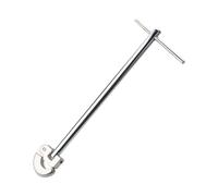 OJREEUB Llave de lavabo en forma de T de 12 pulgadas, práctica 8-28 mm ajustable para baño y fregadero del hogar
