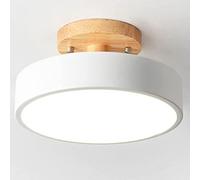 OJRG Instalación semiempotrada Lámpara de Techo LED Moderna Macarons Luz de Techo Restaurante Lámpara de Techo for Sala de Estar Dormitorio Comedor Cocina Pasillo Vestíbulo de Entrada (Color : White