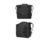 OJTEMHBH Bolsa Moto Asiento Trasero para X-ADV para Twin para África Alforjas Laterales Impermeables para Motocicleta(2PCS Black B)