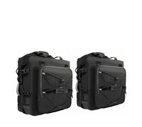 OJTEMHBH Bolsa Moto Asiento Trasero para X-ADV para Twin para África Alforjas Laterales Impermeables para Motocicleta(2PCS Black A)