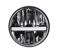 OJTEMHBH Faros Delanteros Faro LED 7 Pulgadas DRL Angel Eyes Luces Circulación Automóviles 12v Para Lada Para Niva 4X4 Automóviles Todoterreno Para Jeep Para Wrangler JK TJ Principal(001 1PCS)