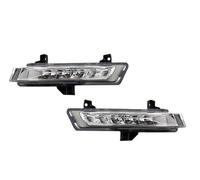 OJTEMHBH Faros Delanteros Para Clio IV 4 2016 2018 2019 266051034 266007864 Parachoques Delantero Luces De Circulación Diurna Piezas Repuesto Lámpara Señal Automática Principal(Left and Right)