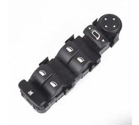 OJTEMHBH Interruptor Mando Elevalunas para Citroen C4 2004-2010, Botón Pulsador Negro, ON-OFF, Normalmente Abierto, Pin Header, 1 Vía, Montaje en Panel, Pulsador