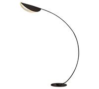 OJXIER Lámpara de pie de Poste Vertical Lámpara de pie Curva Lámparas de pie LED Regulables con Base de Hierro Estable Lámpara de pie, Lámpara de Poste, Lámpara Alta de iluminación Ambiente cálido