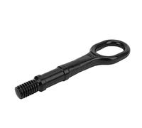 Ok 26 cm rosca M16, gancho de remolque negro para coche 1T0 805 615 A Heavy Duty Gancho de arrastre parachoques colgante anillo reemplazo para R32 Rabbit