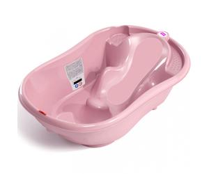 Ok Baby Onda Baño Sin Barras De Soporte Rosa