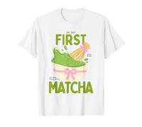 Ok, But First Matcha Cute Matcha Latte Lover Camiseta