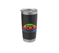 OK Computadora Vaso térmico de acero inoxidable de doble pared