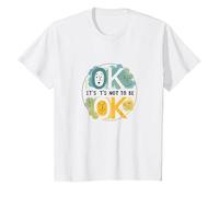 Ok No es Estar Bien - Bienestar Emocional para Todos Camiseta, Niños, Blanco, 2 años