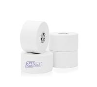 OK TAPE Cinta Adhesiva Deportiva (4 rollos) 3,8 cm x 13,7 m, hipoalergénica, para vendajes adhesivo Deportiva,adecuada para dedos, tobillos, muñecas,Blanco