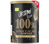 OKAMI BIO - Cacao Desgrasado en Polvo, Ideal para Integrar en la Dieta Diaria, Sin Azúcares Añadidos, 250g