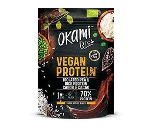 OKAMI BIO PROT. GUISAN, ARROZ, CACAO Y ALB