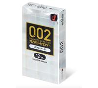 Okamoto Preservativos EX 0.02 (caja de 12) - El uretano más delgado transmite el calor corporal, material suave, lubricado a base de agua, condón japonés en el mundo (marca superior en Japón)