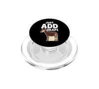 Okapi Lover Okapi Animal Raro Animal Wildlife Lover PopSockets PopGrip para MagSafe