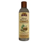 Okay African Soap Liquid, Black, 8 Ounce by Okay