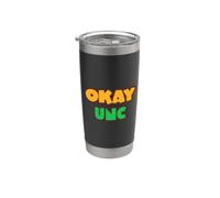 Okay Unc Funny Sarcastic Gen Alpha Gen Z Slang Vaso térmico de acero inoxidable de doble pared