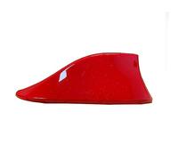 OKAYOK Aleta de Tiburón Antena para Kia Rio Ceed Sportage R - Recepción de Señal Am/FM en Techo Superior de Coche - Decoración ABS Plástico, Rojo