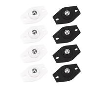 Okaywork 8 Piezas Ruedas para mover Muebles Pequeñas, Ruedas Pequeñas, Ruedas Giratorias Pequeñas, Mini Ruedas Adhesivas Giratorias 360° Universal, para Botes Muebles Pequeños Basura