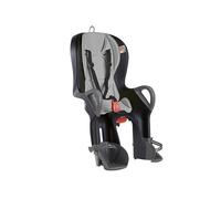 OKBABY 10+ - Asiento de Bicicleta Trasero reclinable para niños de hasta 22 kg - Negro y Gris