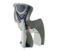 OKBABY Baby Shield - Asiento trasero de bicicleta para niños (Capacidad máxima: 22 kg) - Plateado