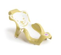 OKBABY Buddy - Hamaca de baño ergonómica con asiento de goma antideslizante para el baño del bebé - para bebés de 0 a 8 meses (8 kg) - Amarillo