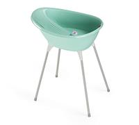 OKBABY Kit Bella bañera más soporte - Perfecto para la hora del baño desde 0-12 meses - Azul claro