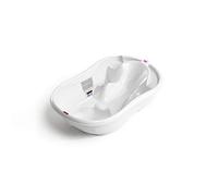 OKBABY Onda - Bañera con diseño ergonómico - para bebés de 0 a 12 meses - Blanco