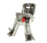 OKBABY Orion - Asiento delantero de bicicleta para niños- Sujeción en la barra de dirección - para bebés de 7/8 meses (15 kg) - Gris/Gris