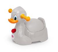 OKBABY Quack - Orinal infantil con asiento ergonómico en forma de pato - Gris