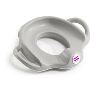 OKBABY Sofa - Asiento reductor de WC con bordes antideslizantes - Asas Anchas y Elevadas para la Máxima Estabilidad al Niño - Gris