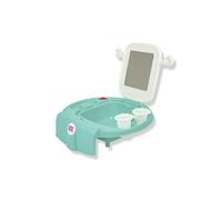 OKBABY Space - Mini lavabo para ayudar al niño a experimentar la higiene personal con diversión - Azul claro