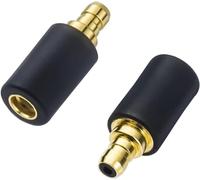 okcsc Adaptadores para auriculares Sennheiser IE400 Pro macho a cable Mmcx hembra compatible con IE100 IE400 IE400 Pro IE500 calidad de sonido sin pérdidas para auriculares un par de convertidor de