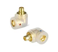 okcsc Auriculares compatibles con Etymotic Series Adaptador de auriculares MMCX Conector de cable funciona para cable MMCX conectado a Etymotic ER4SR ER4XR ER3XR Transparente