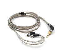 okcsc Cable de auriculares de 0,75/0,78 mm chapado en plata 6N OCC de cobre de berilio de alta pureza para audio final FIIO FH1s JH3 KZ EDX ZST ES4 ED12 ZSR AS10 CCA C10 A3000 MAKE4 IEM Cable con