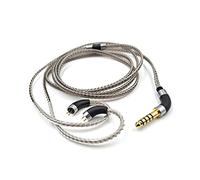 okcsc Cable de auriculares de 0,75/0,78 mm chapado en plata 6N OCC de cobre de berilio de alta pureza para audio final FIIO FH1s JH3 KZ EDX ZST ES4 ED12 ZSR AS10 CCA C10 A3000 MAKE4 IEM Cable con