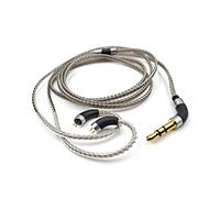okcsc Cable de auriculares de 0,75/0,78 mm chapado en plata 6N OCC de cobre de berilio de alta pureza para audio final FIIO FH1s JH3 KZ EDX ZST ES4 ED12 ZSR AS10 CCA C10 A3000 MAKE4 IEM Cable con